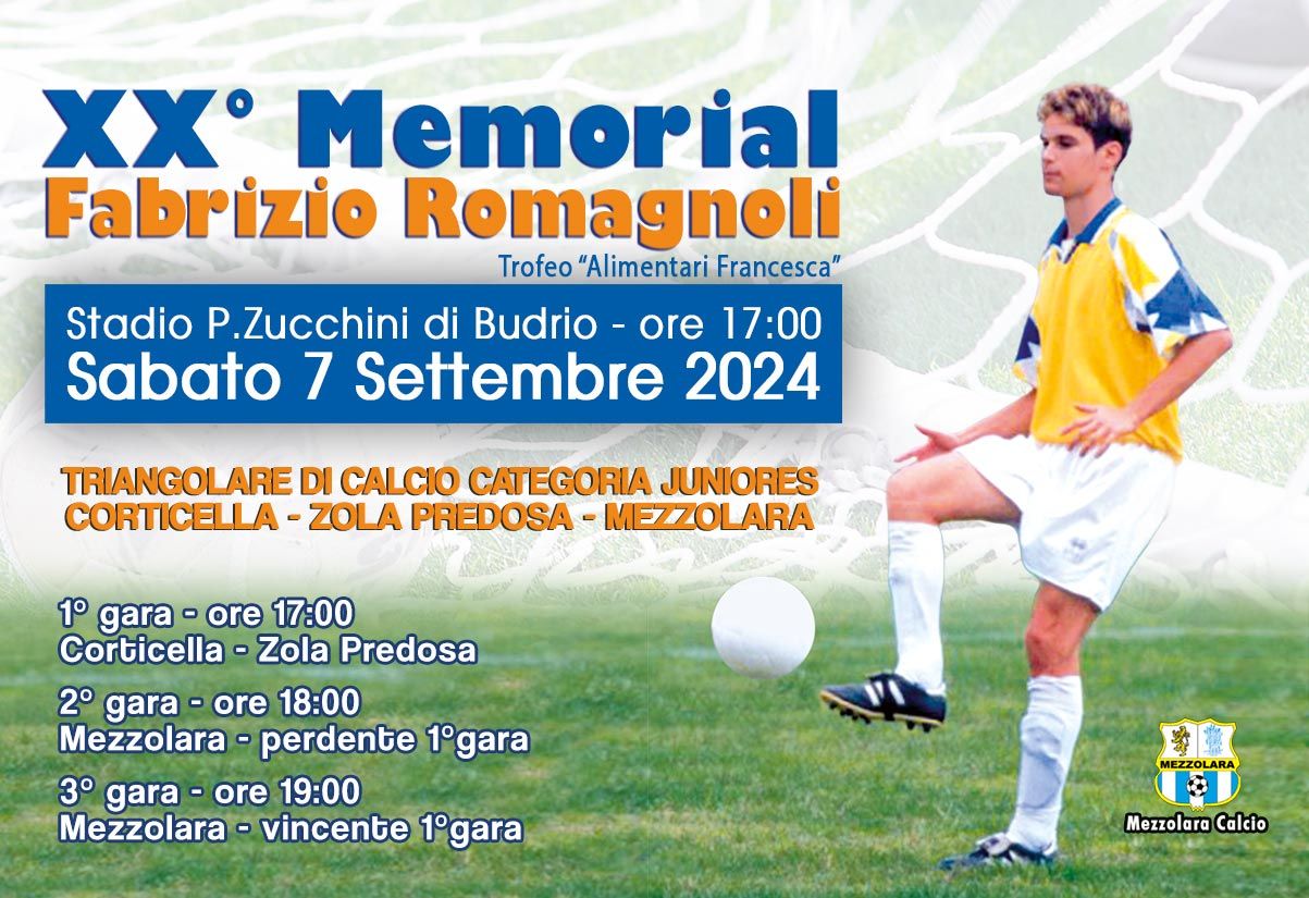 memorial fabrizio romagnoli 2024